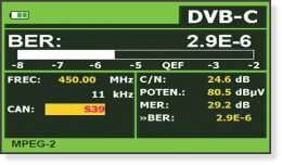 Medidas DVB-C