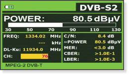 DVB-S2-Messungen