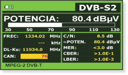 Medidas DVB-S2