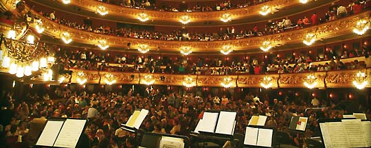 DTTV television headend in the Gran Teatre del Liceu