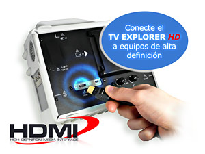Conecte el TV EXPLORER HD a equipos de alta definición