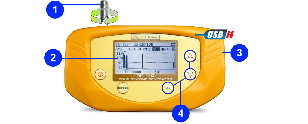 Generador de tonos RP-110