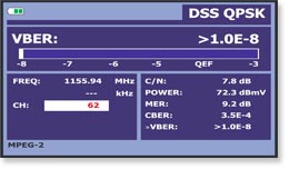 Medidas DSS QPSK