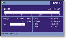 DVB-C measurements