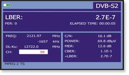 DVB-S2 measurements