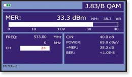 J.83/B QAM messung