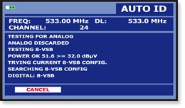 Auto-ID-Bildschirm