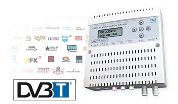 Home indoor DVB-T modulator model EN-106