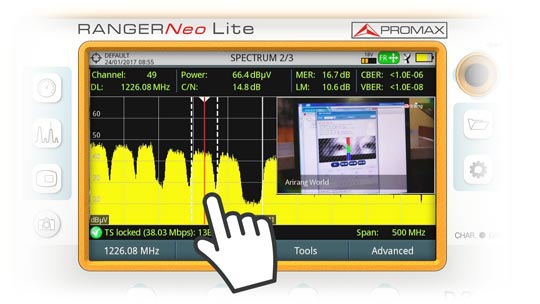 RANGER Neo Lite тройной разделенный дисплей