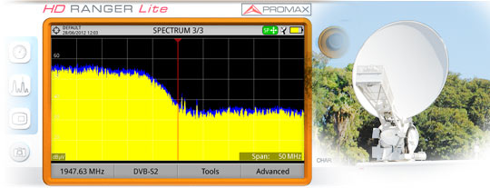 Mobile Übertragungseinheit und Antennenmessgerät HD RANGER UltraLite