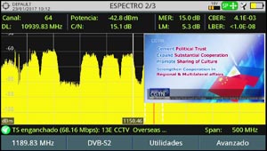 Ahora, el instrumento puede decodificar la imagen y el sonido