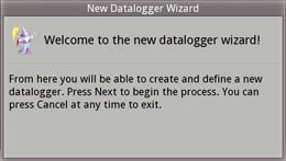 Asistente de datalogger