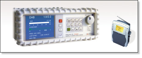 DAB measurements and DAB receptor included on PROLINK Premium