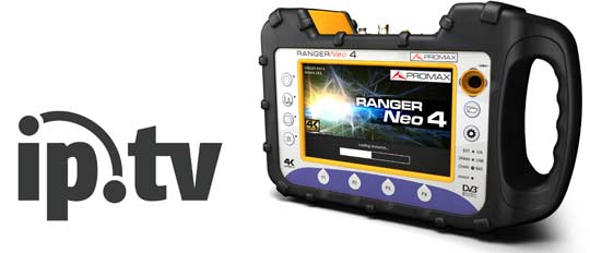Il RANGER Neo è un tester IPTV avanzato