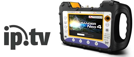 The RANGER Neo is an advanced IPTV tester