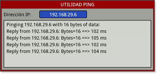 Utilidad PING