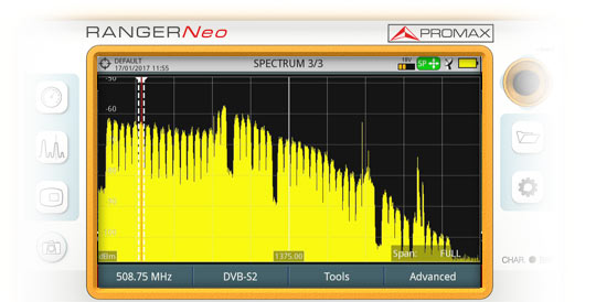 Анализатор спектра RANGER Neo c расширенным частотным диапазоном ПЧ (IF)