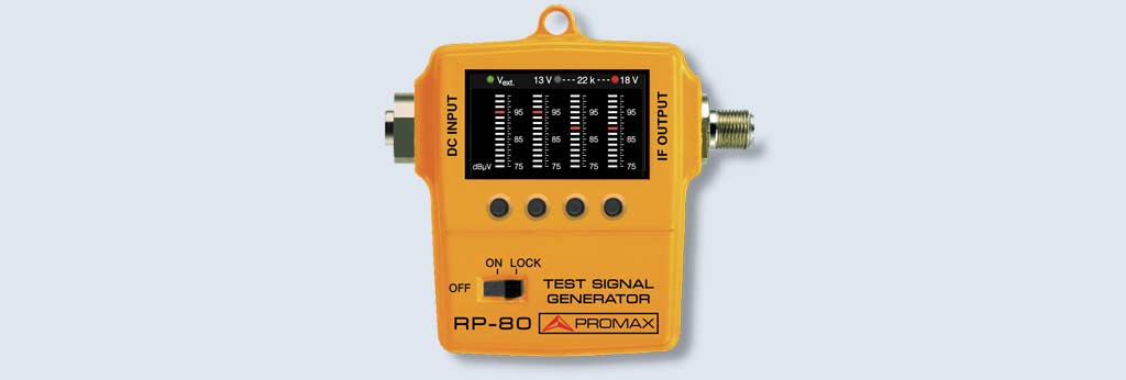 Generador de portadoras piloto RP-080