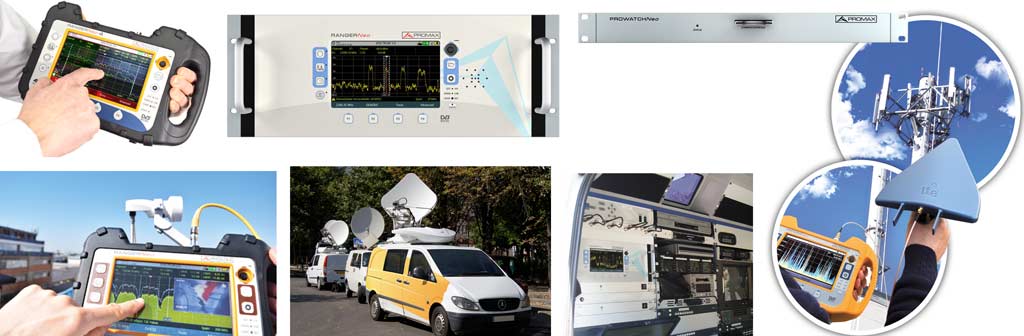 Combinando el uso de las soluciones de PROMAX, los organismos encargados de velar por la integridad del espectro radioeléctrico pueden localizar emisoras ilegales.