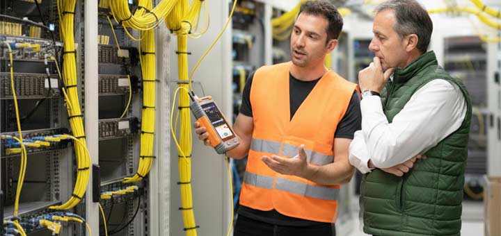 Trabajar con fibra óptica es fácil