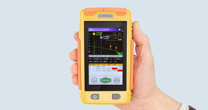 Los PROLITE-44 son OTDR ultra compactos