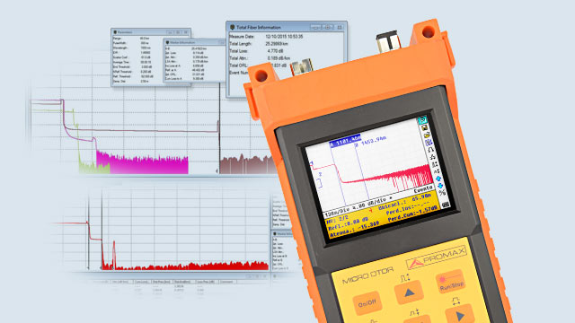 Imagen del OTDR