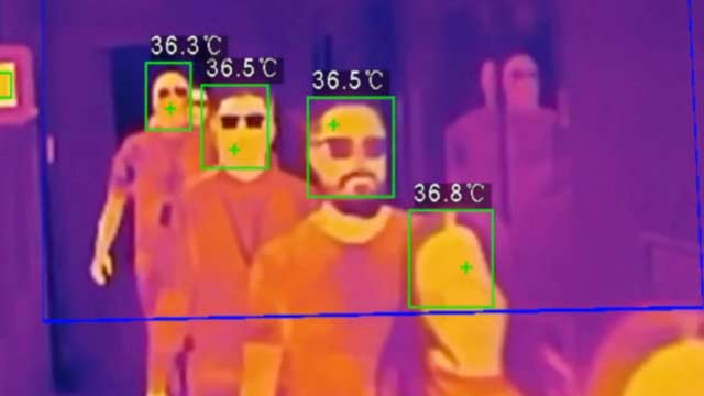 Imagen del Cámaras para medir temperatura en personas