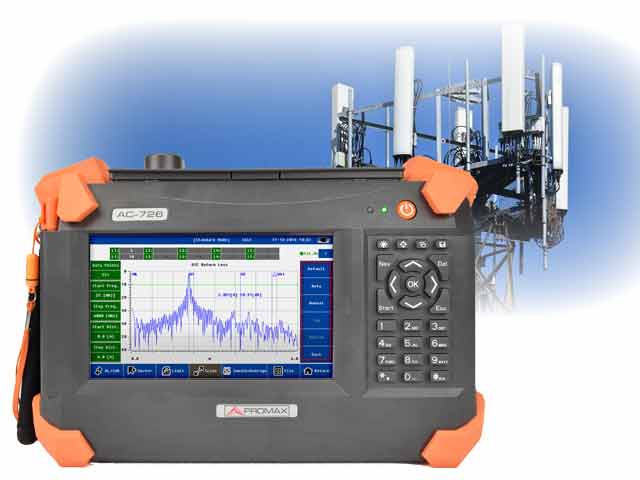 AC-726: Radiocommunication analyser