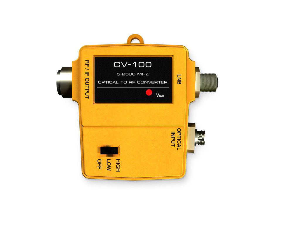 CV-100: Conversor de señal optica a RF