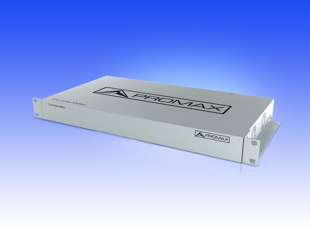 CompactMax-3: Transmodulador de DVB-S/S2 a DVB-T2