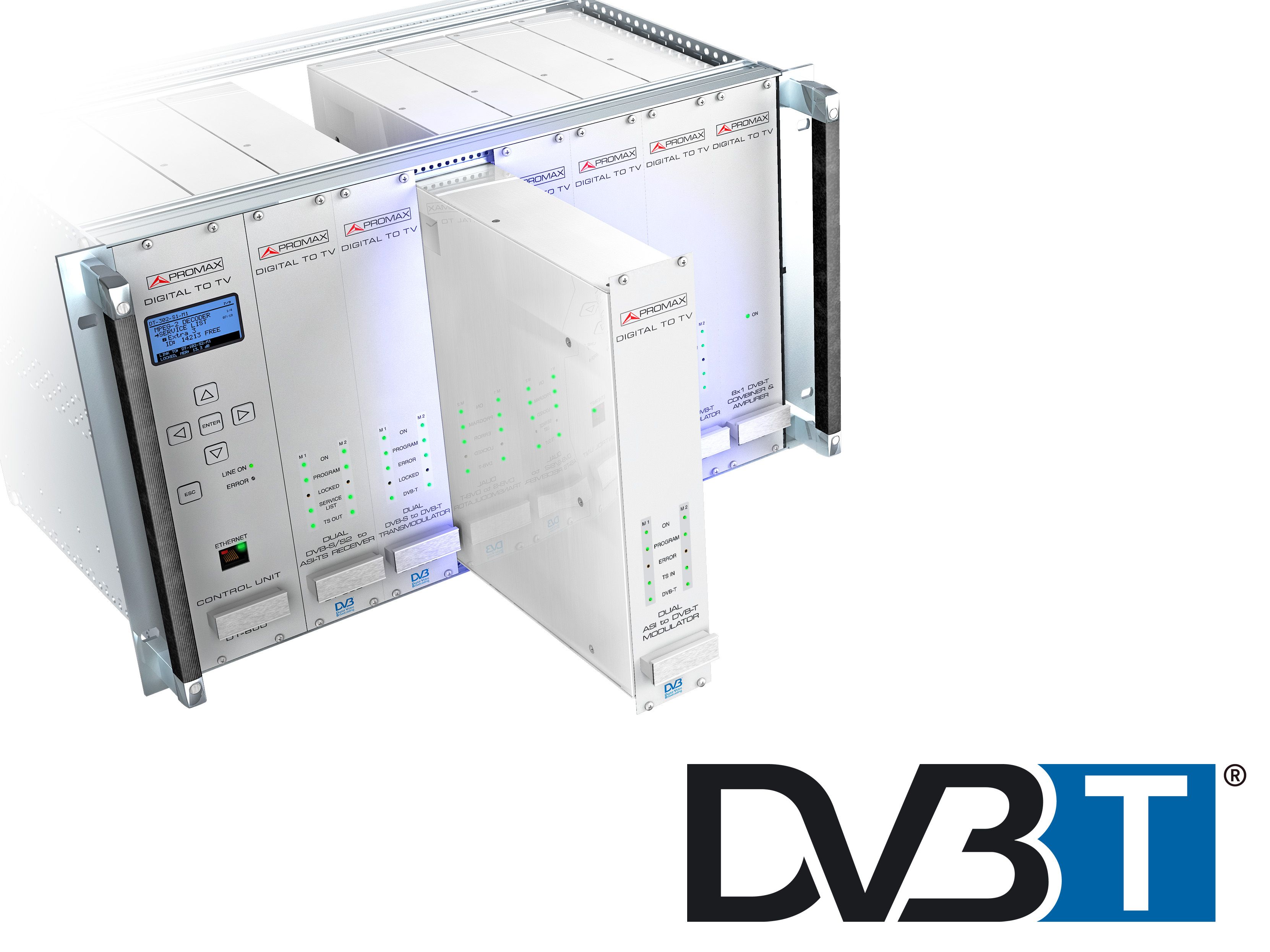 DT-102: Modulador DVB-T Doble