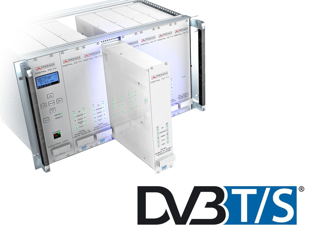 DT-202: Transmodulador DVB-S a DVB-T Doble