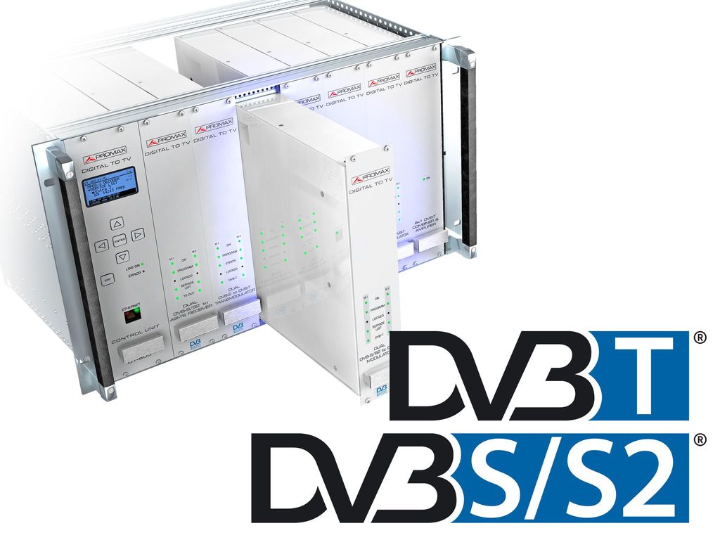 DT-232: Transmodulador DVB-S/S2 a DVB-T Doble con CAM
