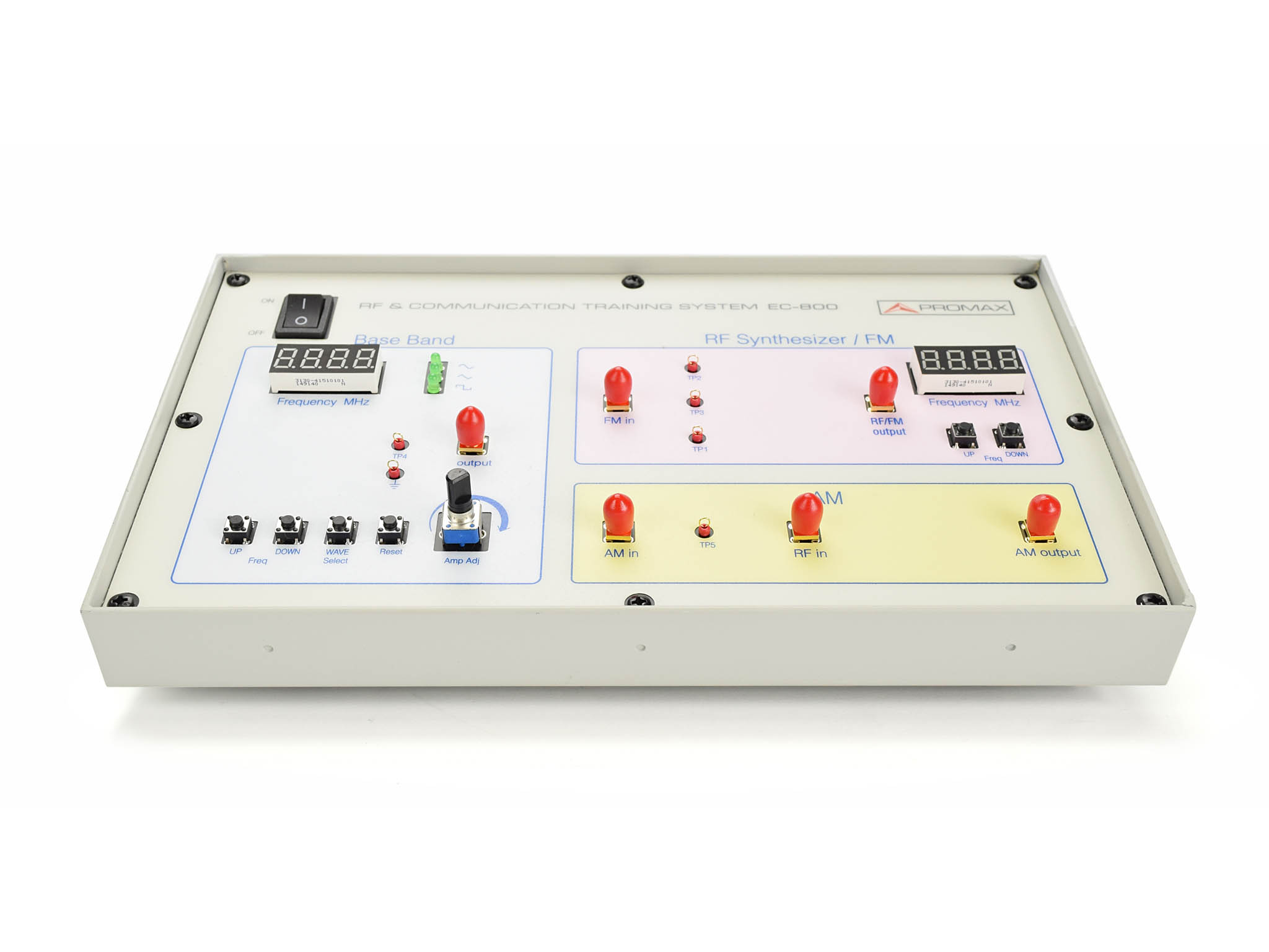 EC-800: Entrenador básico de comunicaciones y RF