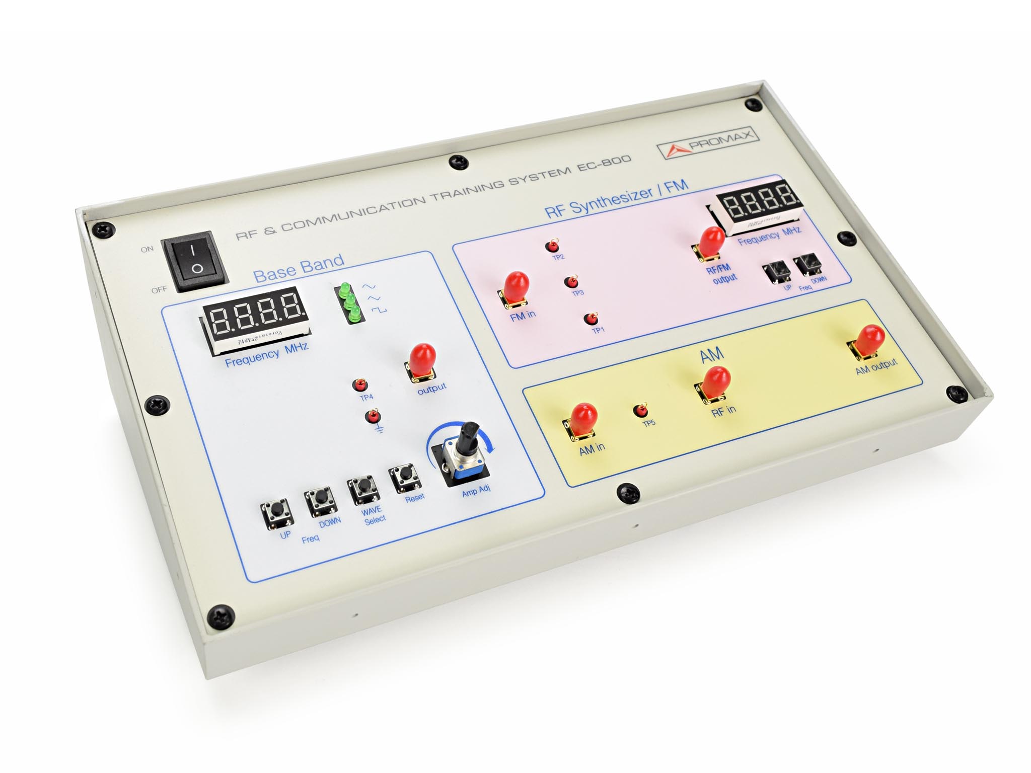 EC-800: Entrenador básico de comunicaciones y RF