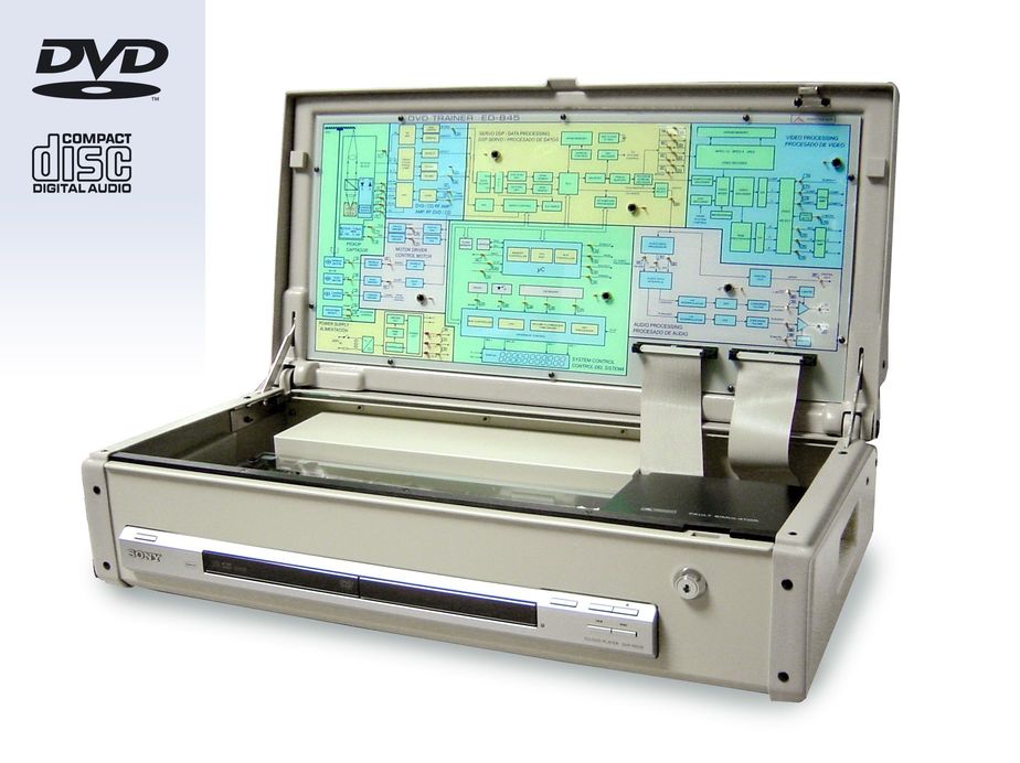 ED-845: DVD & CD trainer