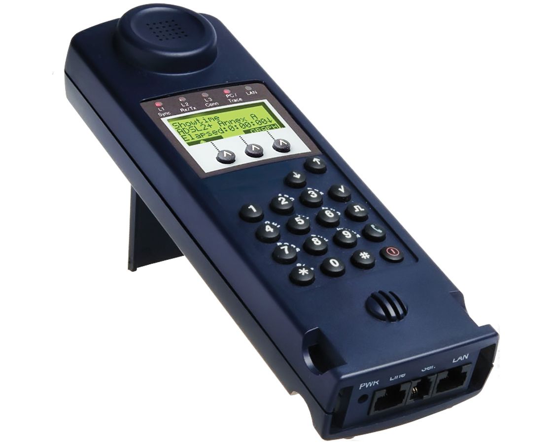 IC-125: Comprobador automático de ADSL, ADSL2/2+, RDSI, STB (POTS) y par de cobre