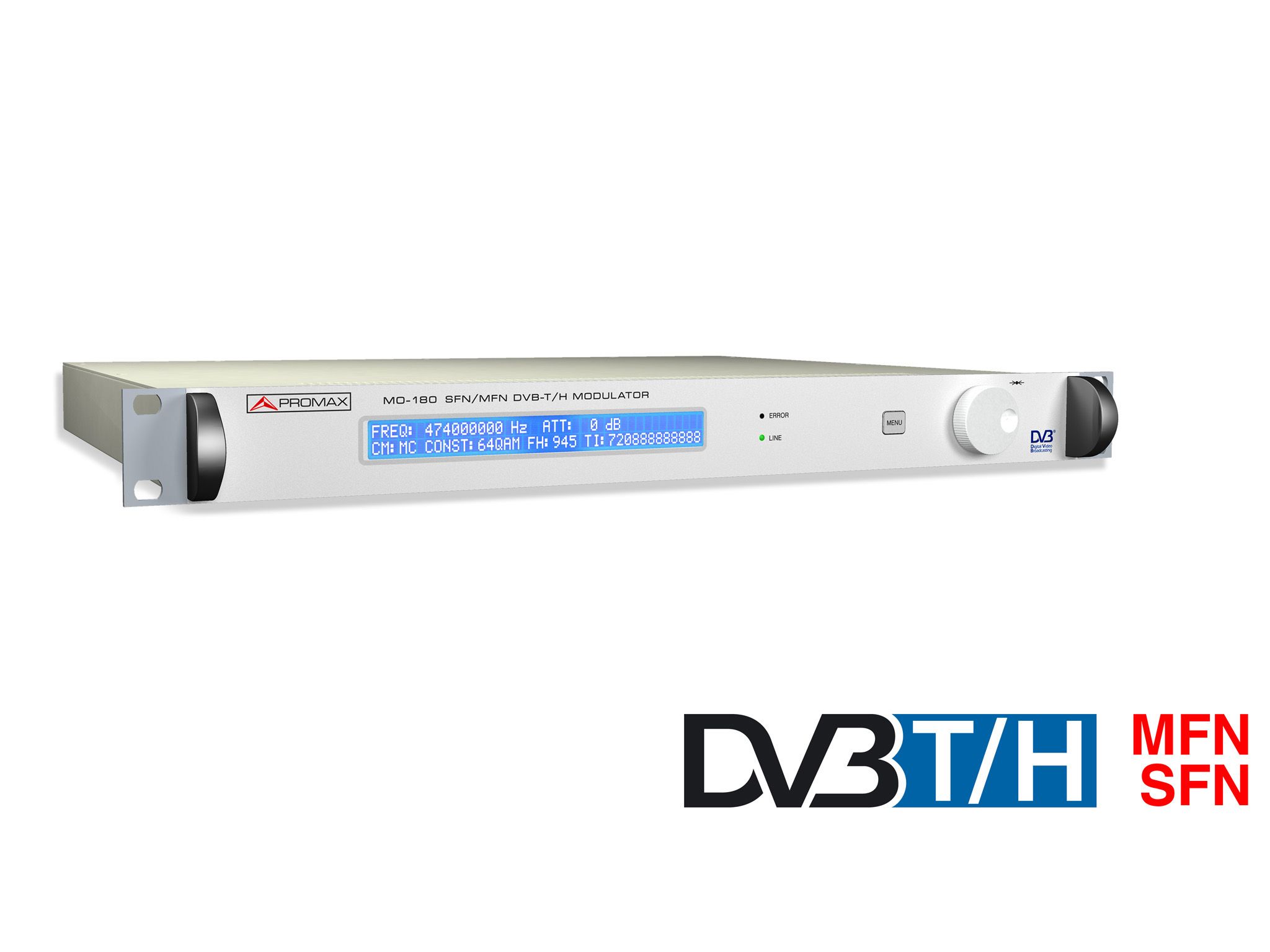 MO-180: Modulador DVB-T y DVB-H