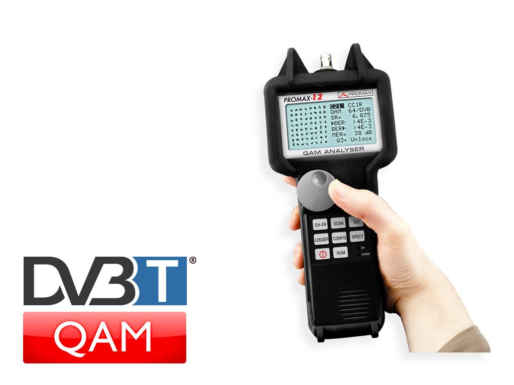 OP-012-O: DVB-T (COFDM) signal measurement for PROMAX-12 CATV analyser