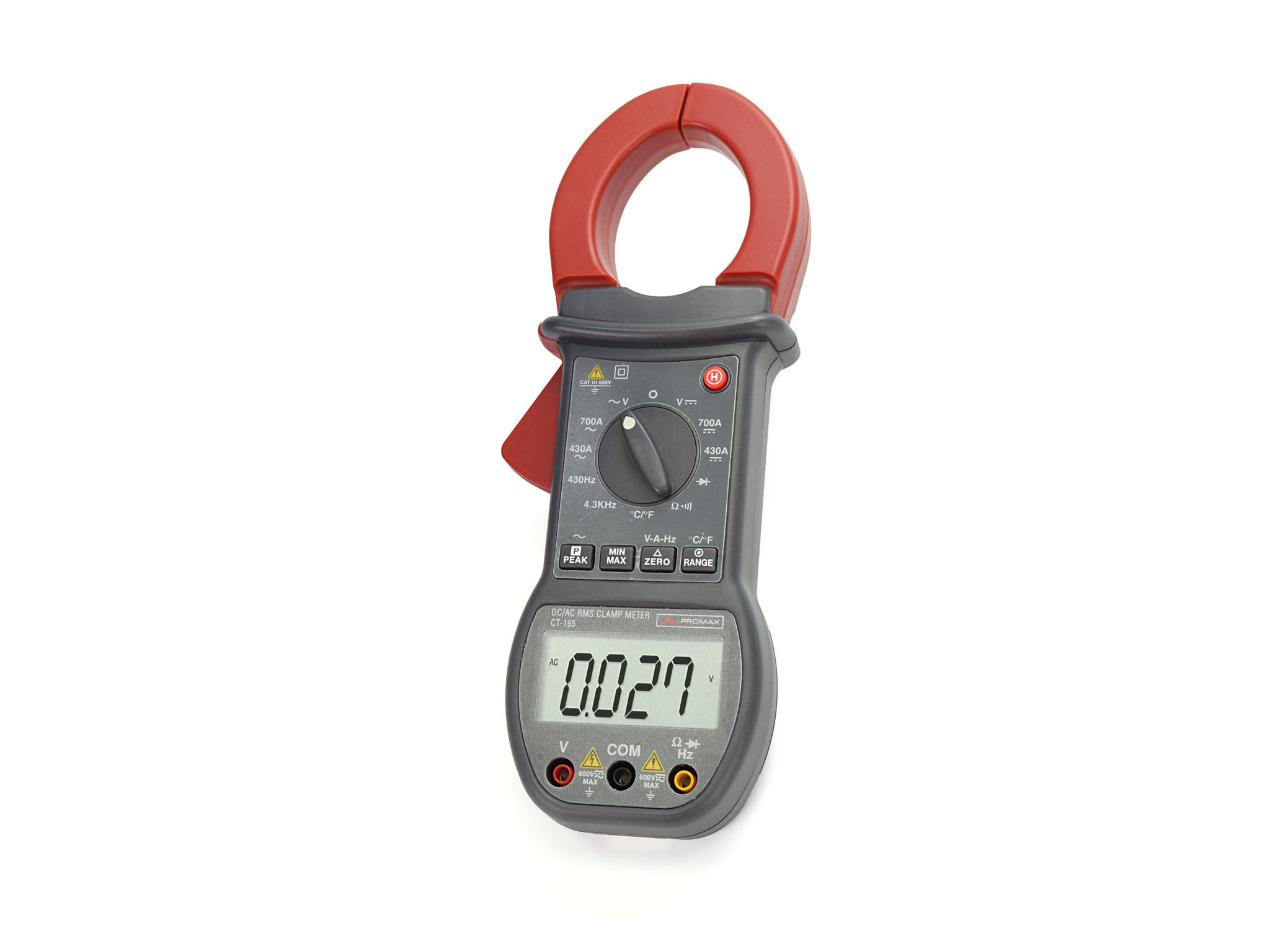 CT-195: Multi function current clamp (700 A)