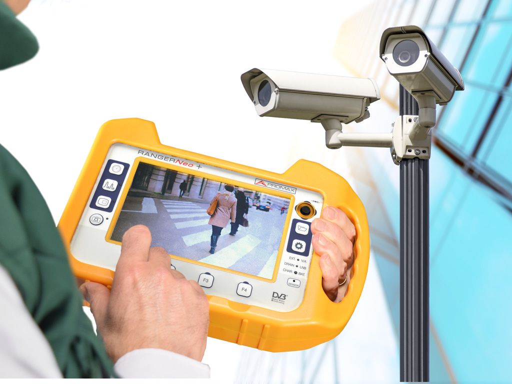 CV-150: Adaptador de vídeo de cámaras de seguridad para medidores de campo