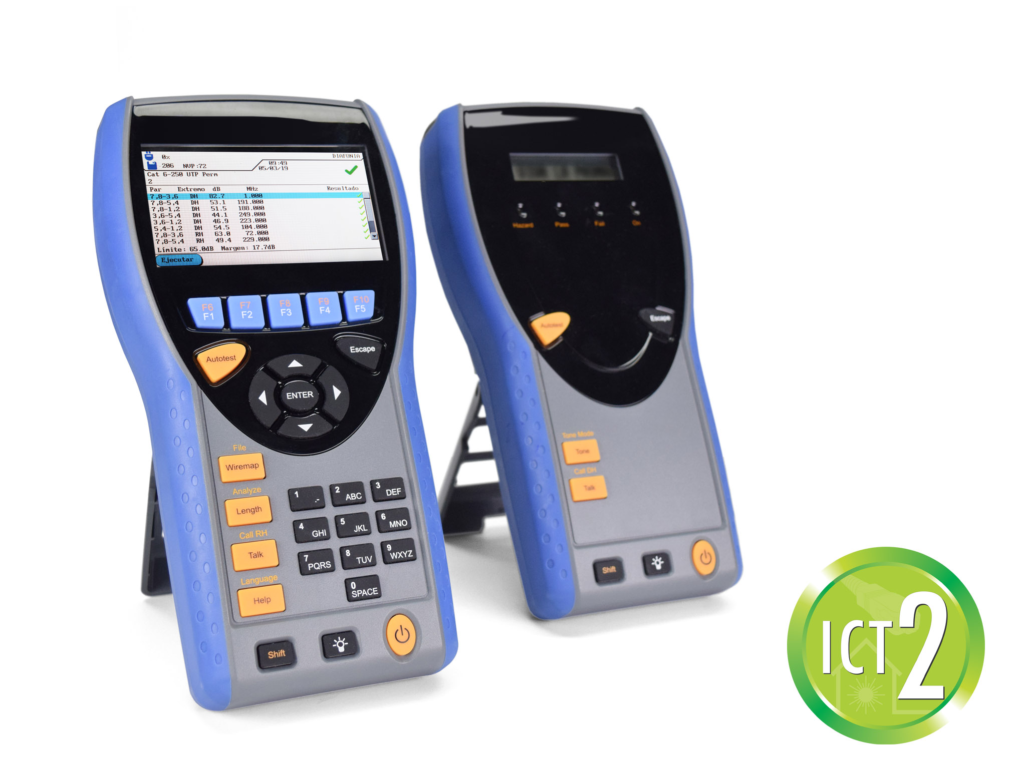 IC-019 ict: Certificador de redes para ICT-2 Tipo F