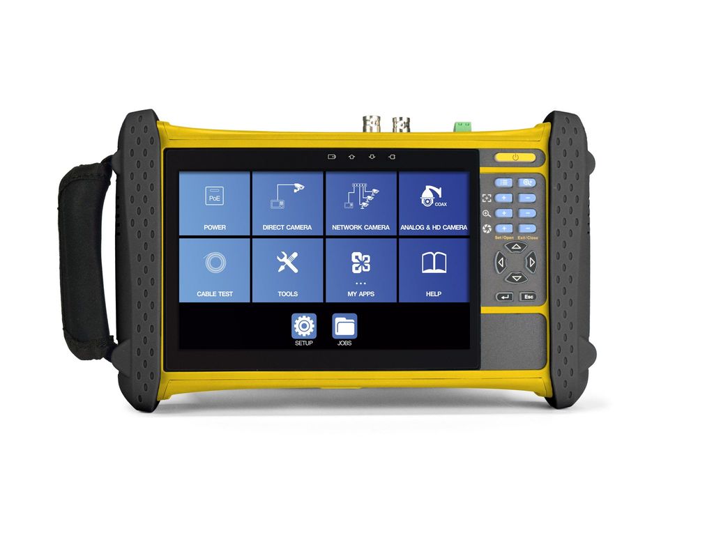 IC-073B: Comprobador universal de cámaras de seguridad (CCTV)