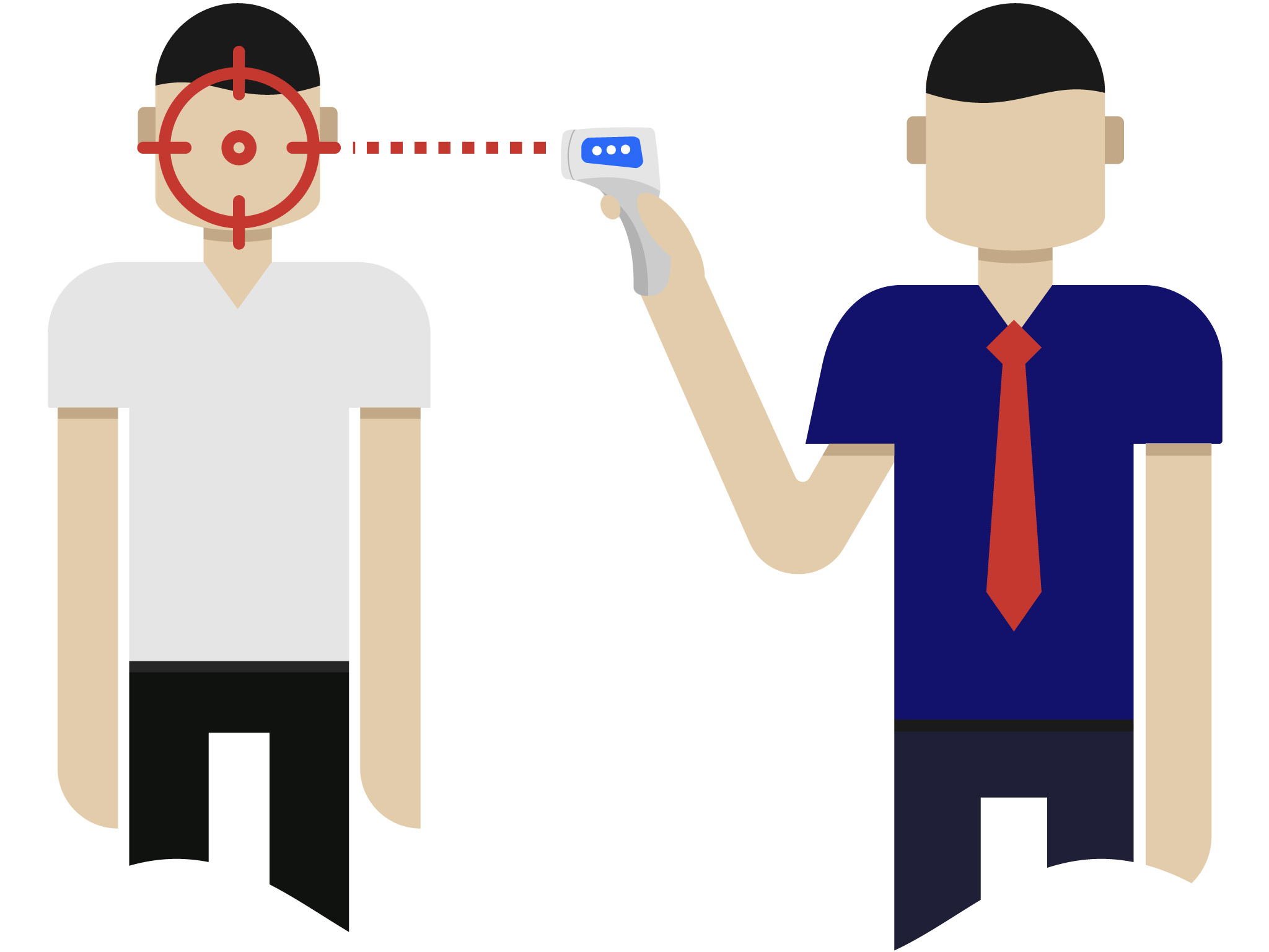 IR-190: Termómetro digital de infrarrojos sin contacto