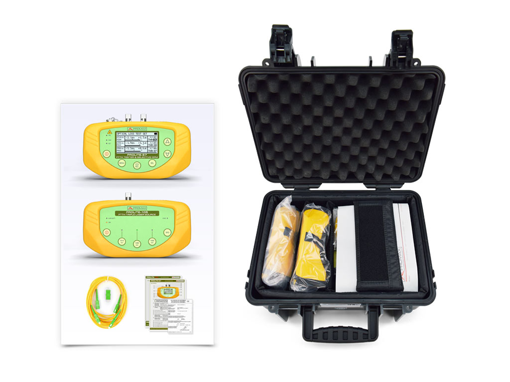 PL-675: Fibre optics basic measurement kit