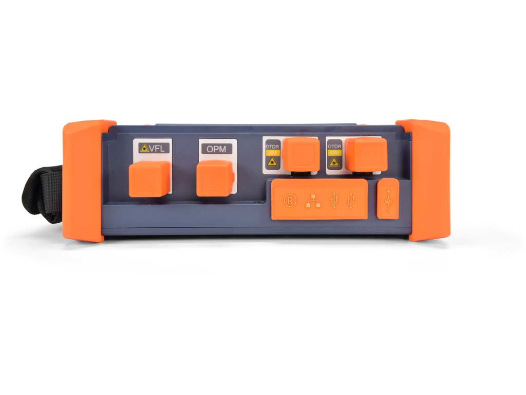 PROLITE-53B: Micro OTDR monomodo y multimodo de cuádruple longitud de onda con pantalla táctil