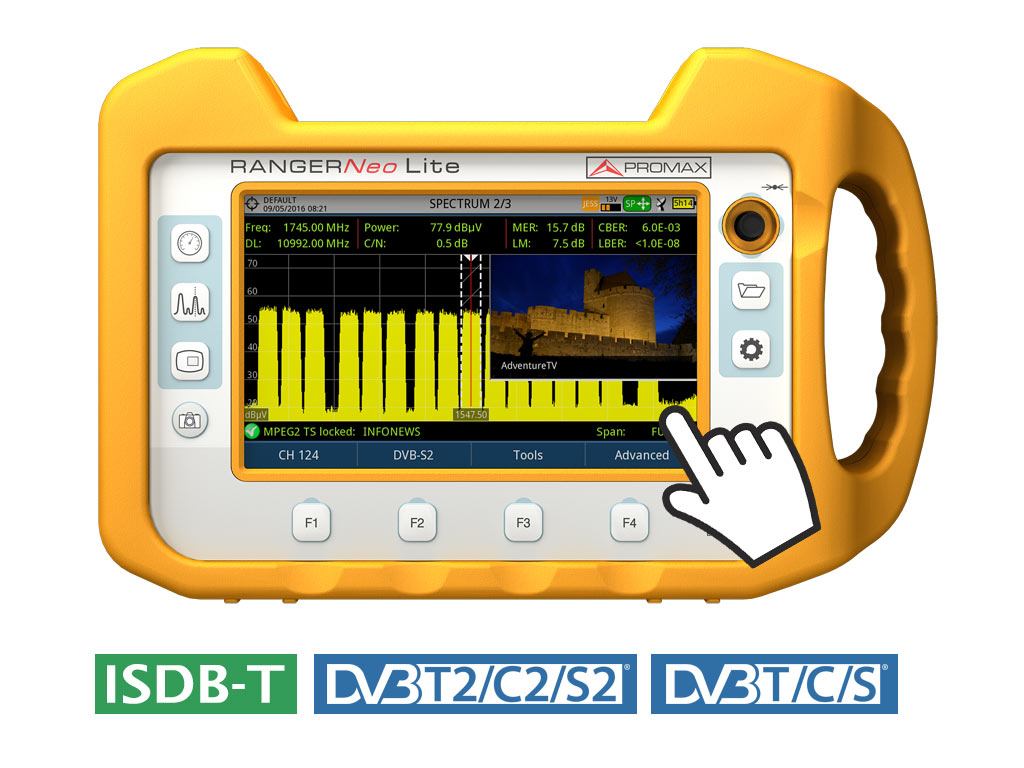  Medidor De Campo Tdt Y Satelite