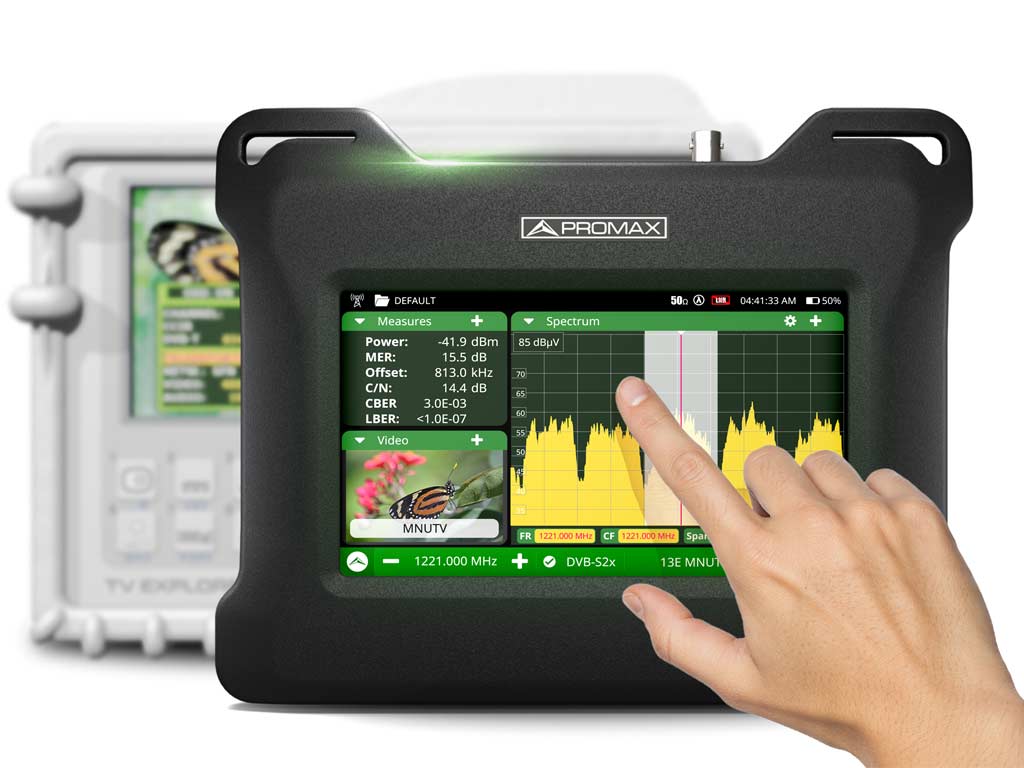 TV EXPLORER NG: Medidor de campo universal