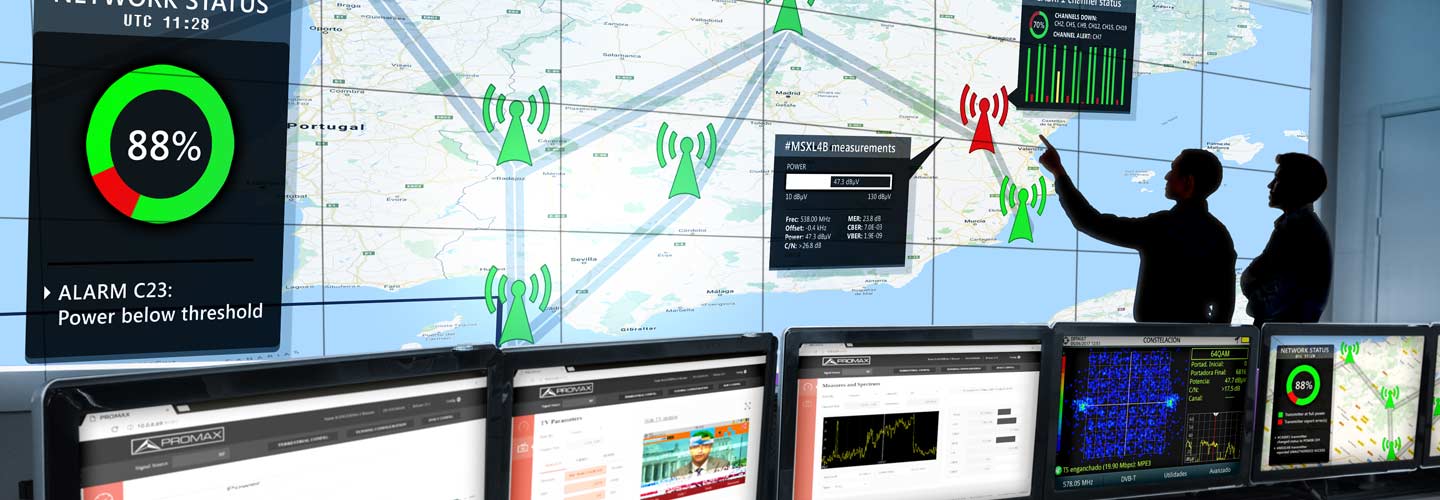 Los equipos PROWATCH Neo de PROMAX utilizan tecnología propia y son compatibles con Dataminer.<br><br>