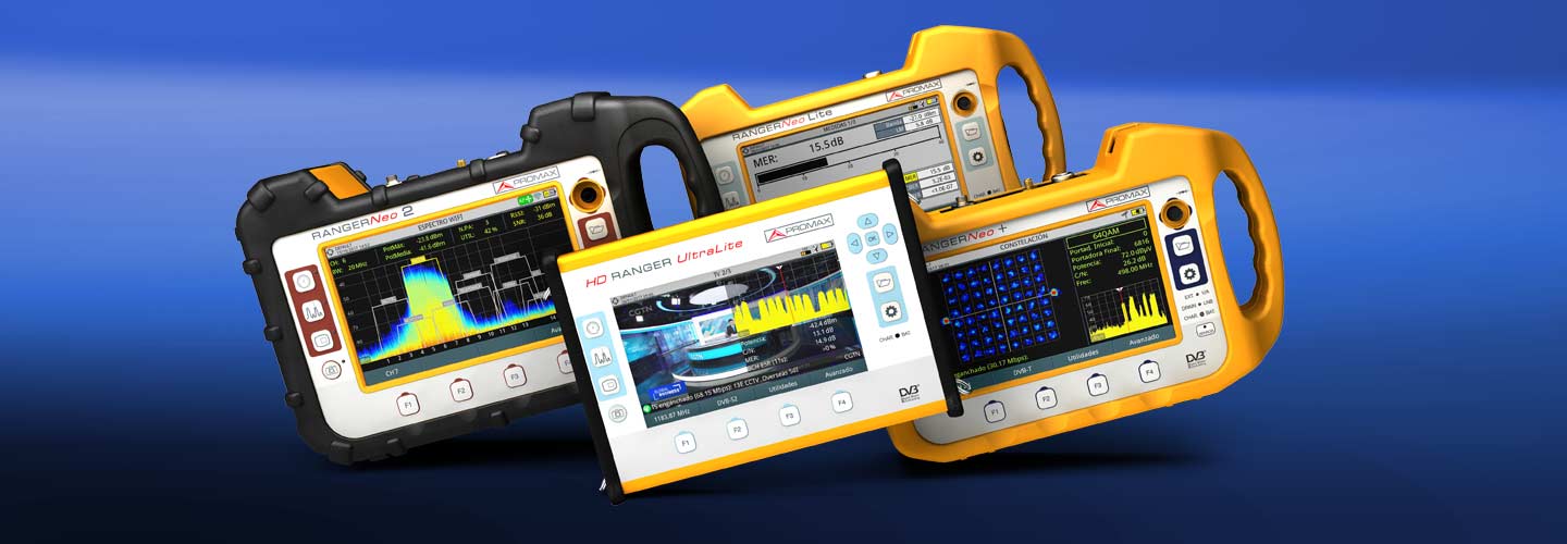 Para terrestre, satélite, cable, WiFi y entornos broadcast.<br><br>